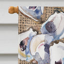 Oyster House Flag 28x40 Porch Sleeve Pole Decorative Outside Yard Banner Artwork Wall Hanging, Polyester