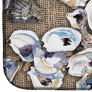 Oyster Dish Drying Mat Absorbent Dish Drying Mat Pad for Kitchen Counter Dish Drainer Mat for Countertop, 14 x 21", Multicolor