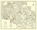 Vintage Map of Volk Field Air Base, 1902