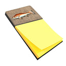 Red Fish Refiillable Sticky Note Holder or Note Dispenser 8736SN- Refiilable Desk Accessory Note Pad