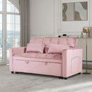 3 In 1 Pull Out Couch Convertible Sofa Bed With Reclining Backrest by Unique Piece Furniture
