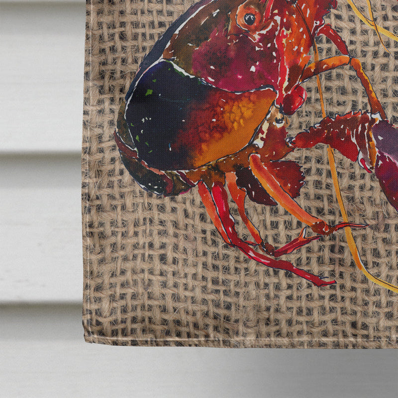 Crawfish  Flag Canvas House Size