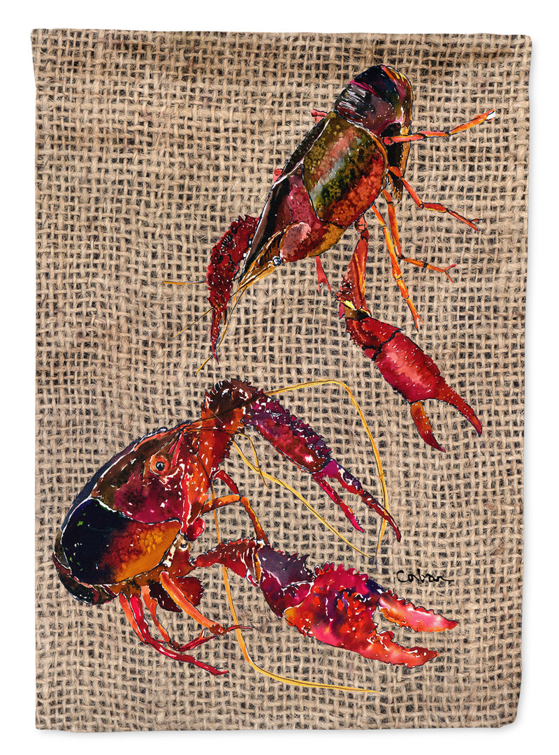 Crawfish  Flag Canvas House Size