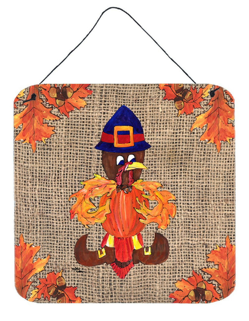 Thanksgiving Turkey Pilgrim Fleur de lis Wall or Door Hanging Prints