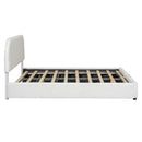 Upholstered Platform Bed With Hydraulic Storage System by HouseOfZazla