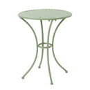 Ambrosia - 3 Piece Bistro Set With Leaf Motifs Top And Seat by HouseOfZazla