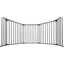 Adjustable Safety Gate Play Yard Metal Doorways Fireplace Fence Christmas Tree Fence Gate For House Stairs Gate Prohibited Area Fence