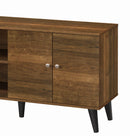 Amidon - TV Stand, With 2 Storage Shelves And 1 Cabinet by HouseOfZazla