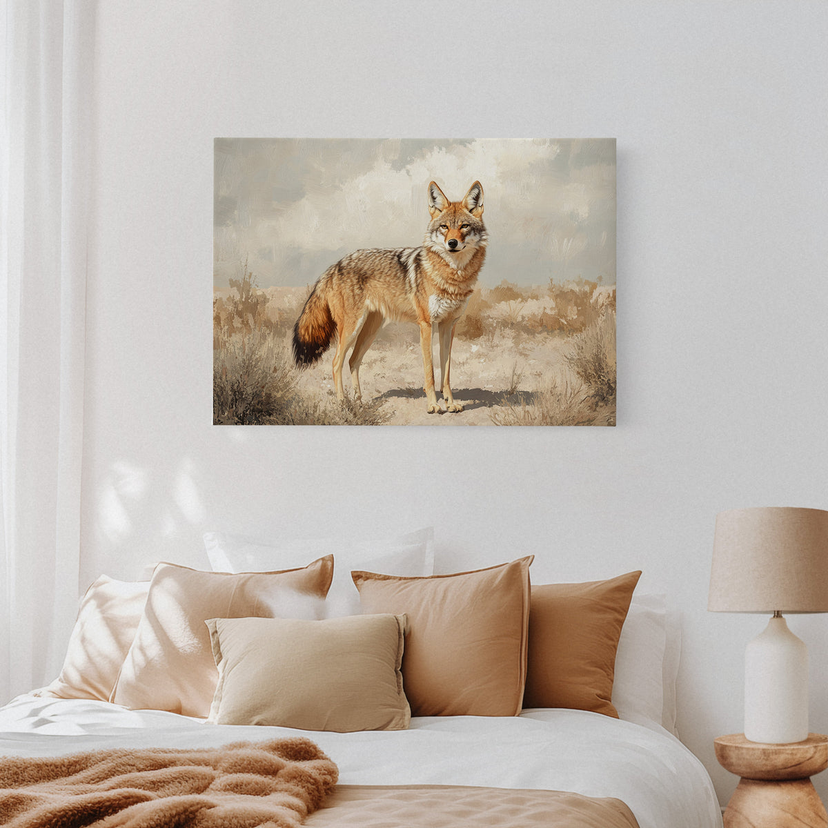 Lone Coyote in the Sun, photo 10 of 16