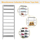 10-Tier Shoe Organizer Rack for Entryways & Closets by LJGDeals