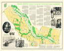 Vintage Map of Rancho Santa Fe Golf Course Estates, 1929