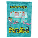 Another Day in Paradise Flag Canvas House Size