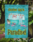 Another Day in Paradise  Garden Flag – Decorative Outdoor Yard Flag
