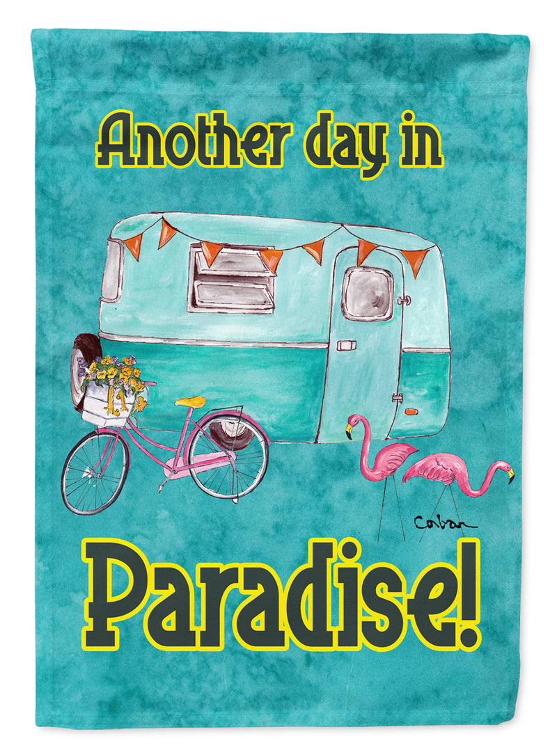 Another Day in Paradise  Garden Flag – Decorative Outdoor Yard Flag
