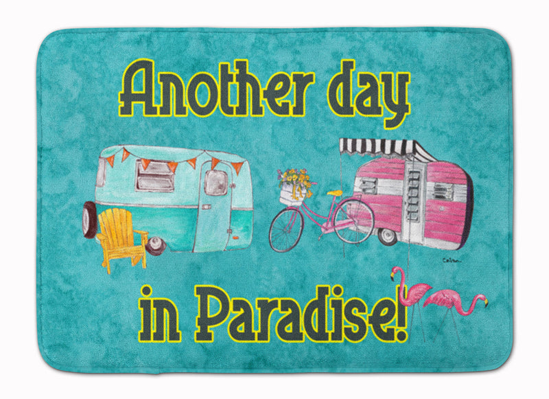 Another Day in Paradise Machine Washable Memory Foam Mat 8758RUG