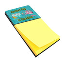 Another Day in Paradise Refiillable Sticky Note Holder or Note Dispenser 8758SN- Refiilable Desk Accessory Note Pad