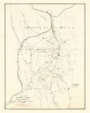 Vintage Map of Cochise County, California 1905