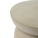 Outdoor Round Top MGO Drum Side Table by HouseOfZazla