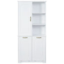 Freestanding Tall Storage Cabinet With 2 Tilt-Out Hampers by HouseOfZazla