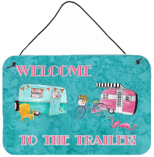 Another Day in Paradise  Indoor Aluminium Metal Wall or Door Hanging Prints