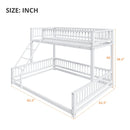 Bunk Bed With Ladder And Safety Guardrails by HouseOfZazla