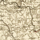 Vintage Map of Sonoma County, California 1902