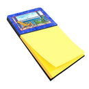 Adirondack Chairs Blue Refiillable Sticky Note Holder or Note Dispenser 8767SN- Refiilable Desk Accessory Note Pad