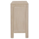 Solano Sliding Door Dining Sideboard Server Weathered Mango