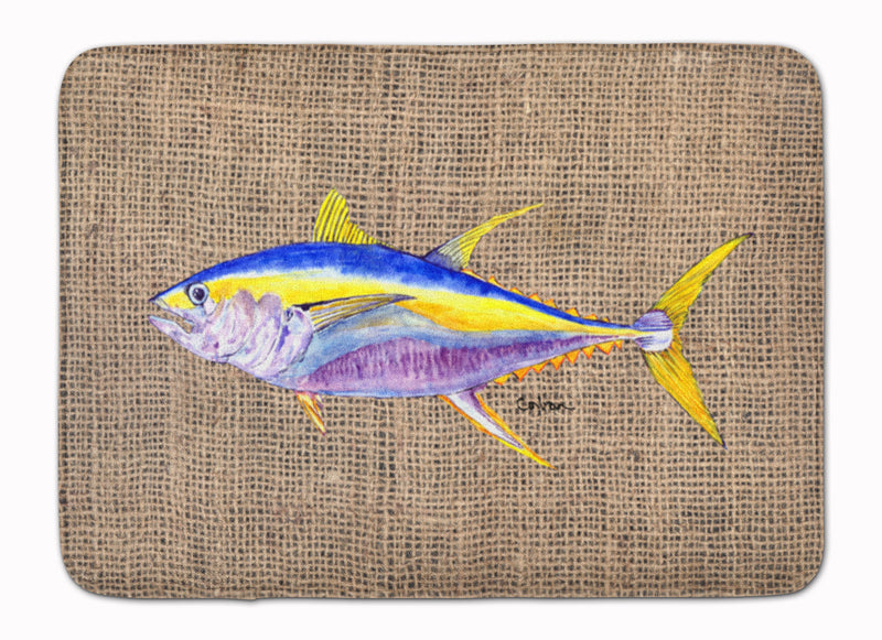 Fish - Tuna Machine Washable Memory Foam Mat 8771RUG