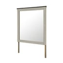 Augusta - Mirror With Sleek Frame, Large Scale Mirror For Dresser - Beige Brown by Unique Piece Furniture