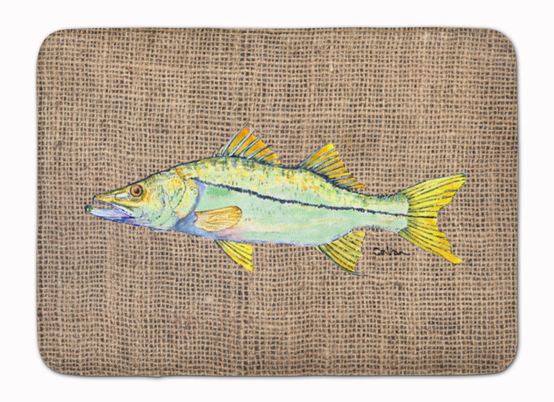 Fish - Snook Machine Washable Memory Foam Mat 8772RUG