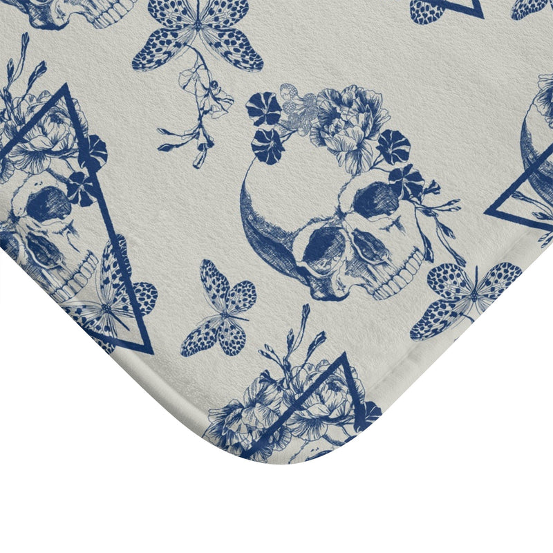 "Memento Mori" Microfiber Bath Mat