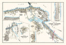Vintage Map of Green Harbor Town, Massachusetts 1903