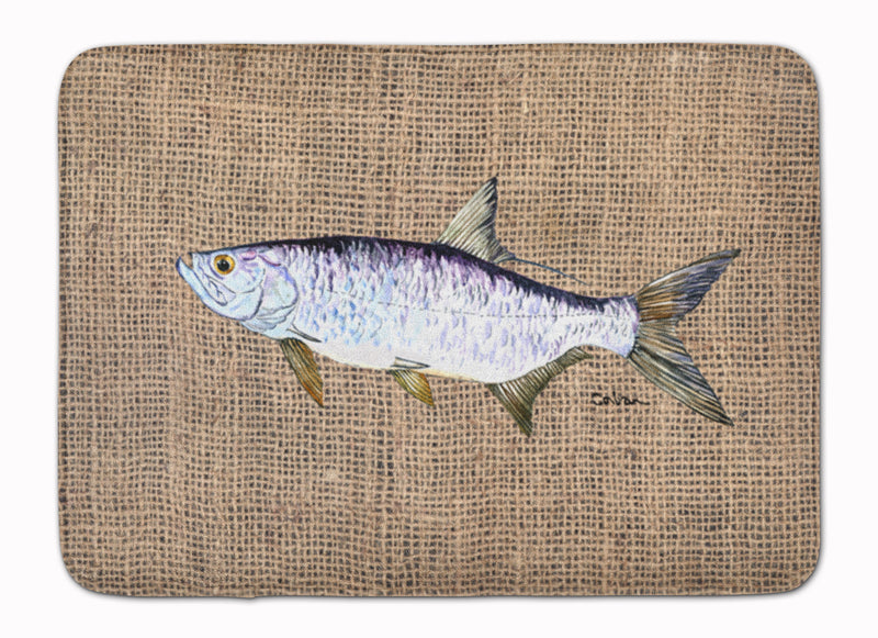 Fish - Tarpon Machine Washable Memory Foam Mat 8774RUG