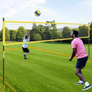 Portable Outdoor Volleyball Net Set Heavy-Duty Volleyball Net System by LJGDeals