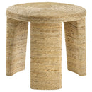 Huxton - Round End Table - Natural by HouseOfZazla