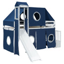 Loft Bed With Tent And Tower by HouseOfZazla