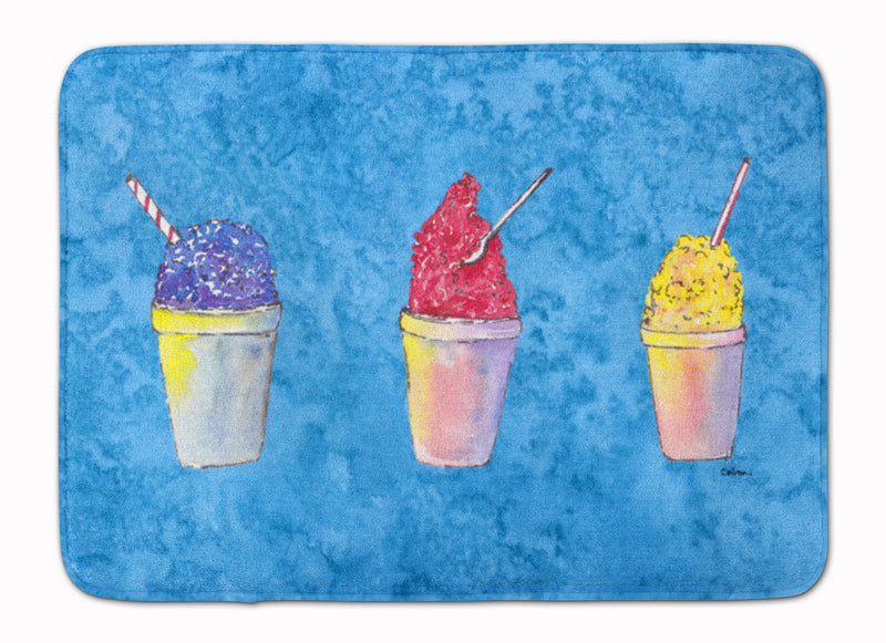 Snowballs and Snowcones Machine Washable Memory Foam Mat 8780RUG