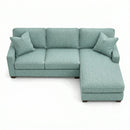 Clifford Sectional Sofa – Made in USA with Custom Fabric Options by HouseOfZazla
