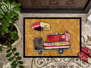 Hot Dog Doormat Indoor Outdoor 24H X 36W Front Door Mat Rugs for Entryway, Non Slip Washable Low Pile,
