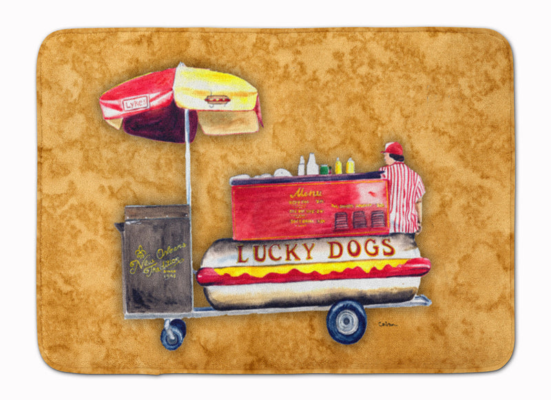 Hot Dog Machine Washable Memory Foam Mat 8781RUG