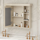 Wall Mounted Bathroom Storage Cabinet With Mirror Door by Unique Piece Furniture