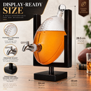 Football Decanter for Whiskey, Wine, Water & Other Liquids - 1400ml