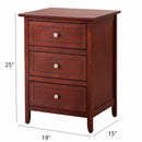 Dove Tailed Drawers 3 Drawer Nightstand by Unique Piece Furniture