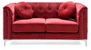 Stylish Sloped Arm Loveseat by HouseOfZazla