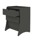 Coney - Nightstand With 3 Drawers by HouseOfZazla
