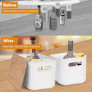 Stackable Storage Bins with Bamboo Lids - 2 Pack by LJGDeals