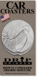 Rooster Car Coasters