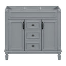 Bathroom Vanity Cabinet With 2 Soft Closing Doors And 2 Drawers by Unique Piece Furniture