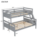 Bunk Bed With Ladder And Safety Guardrail by HouseOfZazla